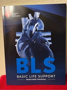 American Heart Association BLS Provider Manual - Blue Cover